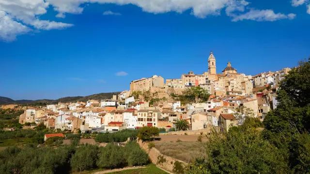 Vista de la localidad de Chelva, para visitar cerca de Teruel