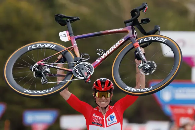 La ciclista neerlandesa Demi Vollering (SD Worx-Protime), ganadora de la Vuelta Ciclista a España 2024