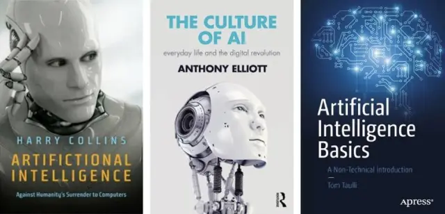 Cerebros brillantes y robots blancos conforman la iconografía actual de la IA.