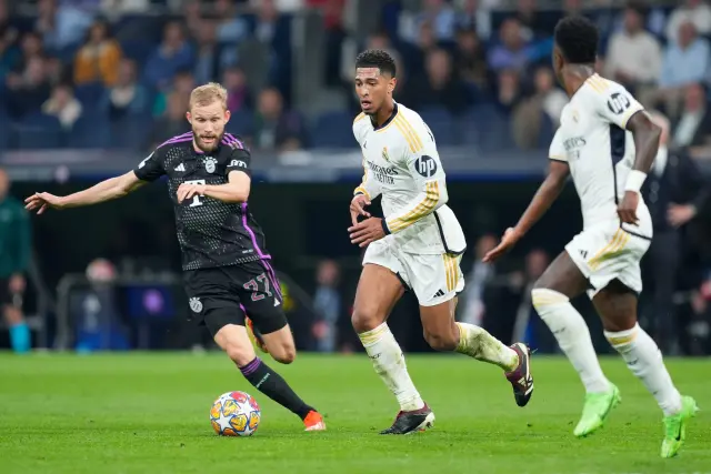 Partido Real Madrid-Bayern de Múnich, vuelta de las semifinales de la Champions League en el Santiago Bernabéu