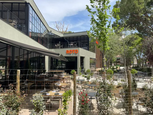 Roto, nuevo restaurante del Parque Grande José Antonio Labordeta de Zaragoza.