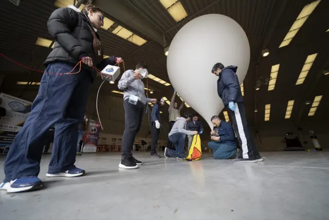 Bien atadas al globo, las cápsulas del proyecto Servet alcanzarán los 32 km de altura.