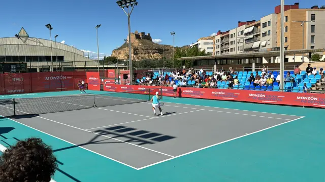 Final del torneo de tenis Conchita Martínez en Monzón 2024.