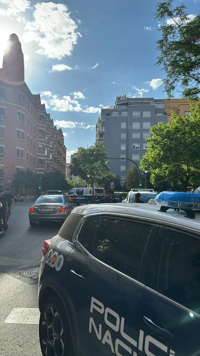 Calle Albacete de Valencia, zona donde un hombre ha matado a otro a puñaladas