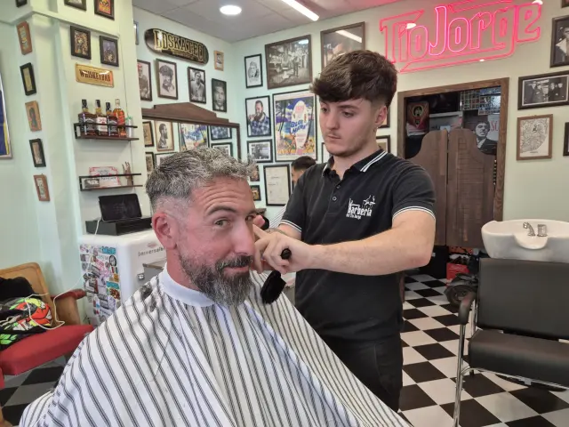La nueva Barbería del Tío Jorge en La Romareda.
