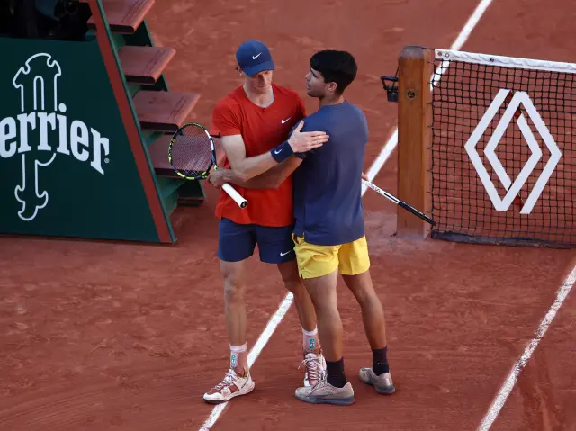 Semifinales Roland Garros: partido Carlos Alcaraz-Jannik Sinner