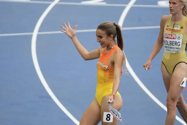 En el 800 metros femenino, Daniela García, campeona europea sub-23, tercera en la última serie