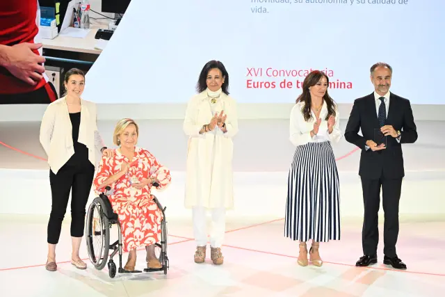 Ana Patricia Botín preside la entrega de premios de la XVI Convocatoria Euros de tu Nómina, a 11 de junio de 2024, en Madrid (España). Euros de tu Nómina es una de las iniciativas más relevantes de Banco Santander para los miles de empleados implicados con las causas sociales y que apoyan a las ONG que trabajan a diario para ayudar a los colectivos más vulnerables...ACTO;BANCO DE SANTANDER;PREMIOS;11 JUNIO 2024..José Oliva / Europa Press..11/06/2024 [[[EP]]]