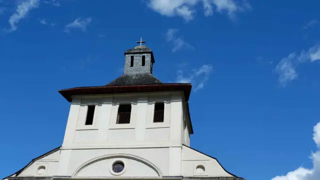 Iglesia de Etsaut, en Francia