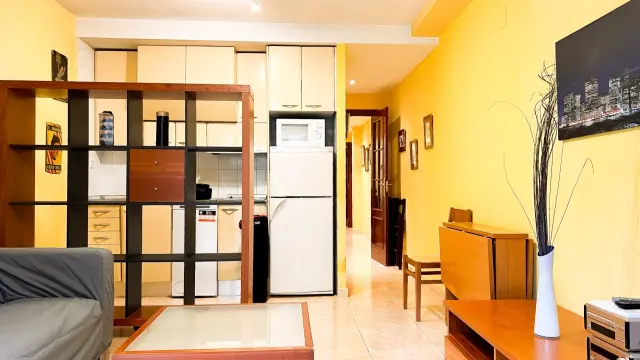 Un apartamento de 40 m2 con inquilino a la venta en el Casco de Zaragoza.