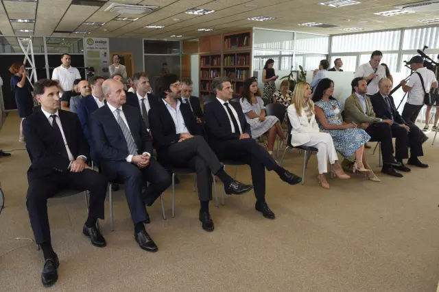 Presentación de la llegada de Inetum al parque tecnológico Walqa de Huesca.