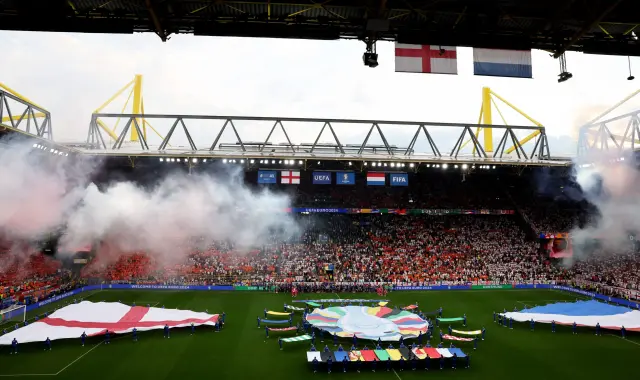 Eurocopa 2024, semifinal: Países Bajos-Inglaterra, en el estadio Singla Iduna Park de Dortmund