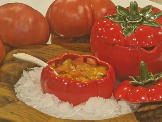Ensalada de tomate de Mas Torres.