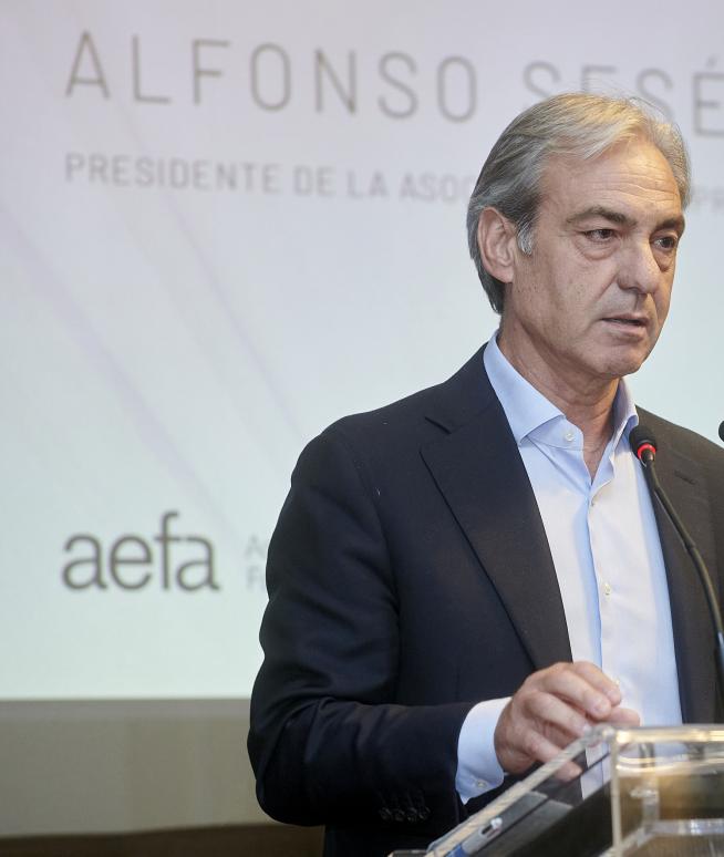 Alfonso Sesé, presidente de la Asociación Empresa Familiar de Aragón.
