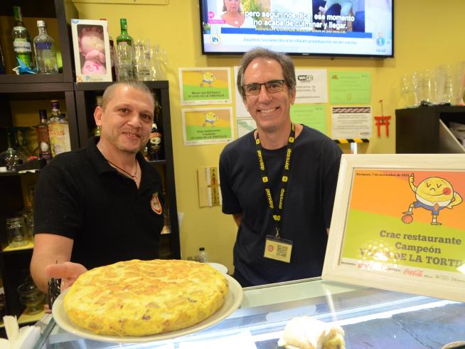 pol ballester y jose antonio iranzo en el restaurante crac Merca2.es