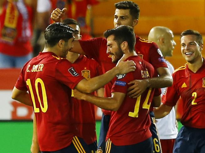Impotencia gesto auxiliar La selección española golea y recupera sensaciones ante la débil Georgia