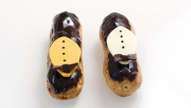 Éclair de Pastelería Tolosana.