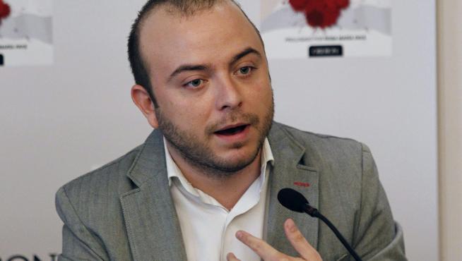 Ángel Carromero en la presentación de su libro 'Muerte bajo sospecha'