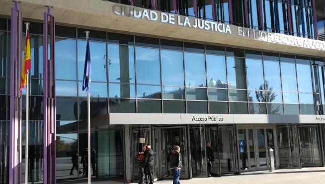 El juicio se celebró este martes en la Ciudad de la Justicia de Zaragoza.