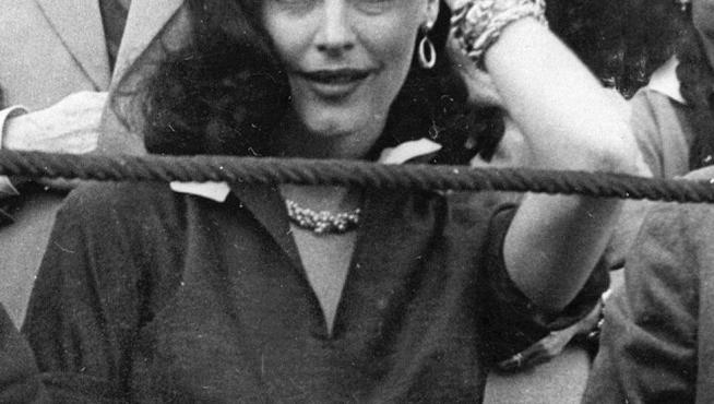 Ava Gardner, fotografiada para HERALDO por Luis Mompel.