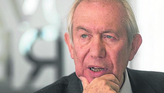 Francisco Bono, durante la entrevista.