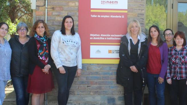 Diez alumnos forman parte del taller ‘Atenderte II’.