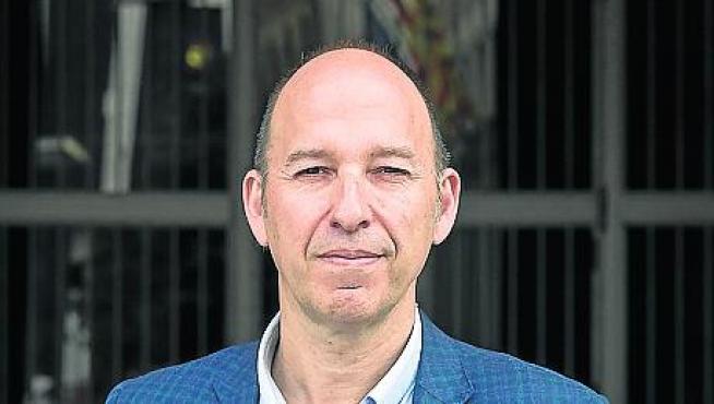 Carmelo Asensio, candidato al Ayuntamiento de Zaragoza por la CHA.