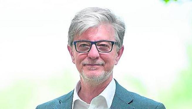 Pedro Santisteve, candidato al Ayuntamiento de Zaragoza por Zaragoza en Común.