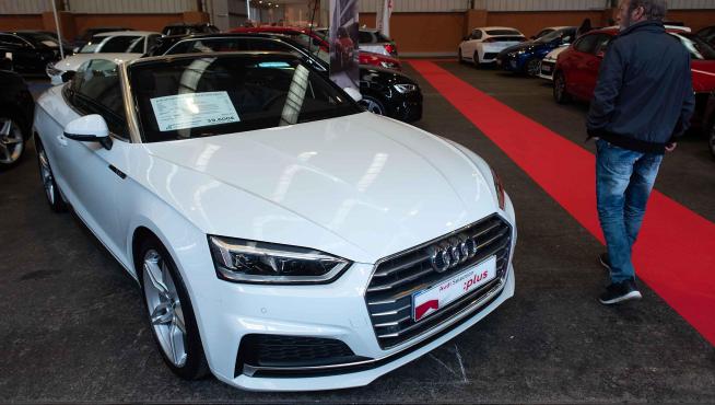 El Audi A5 Cabrio, en la Feria de Zaragoza.