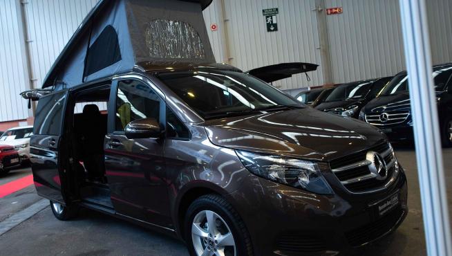 La furgoneta camperizada Mercedes Marco Polo.