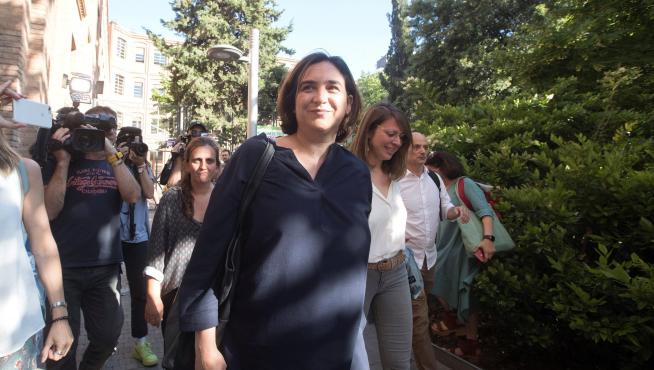 La alcaldesa en funciones de Barcelona, Ada Colau.
