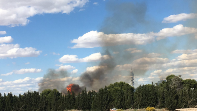 El incendio se ha producido este viernes a media tarde.