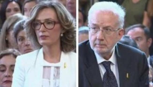 La jaquesa Belén Luque, directora gerente del Museo Diocesano de Jaca, e Ignacio Micolau, técnico de Cultura del Ayuntamiento de Alcañiz, han sido condecorados este miércoles.