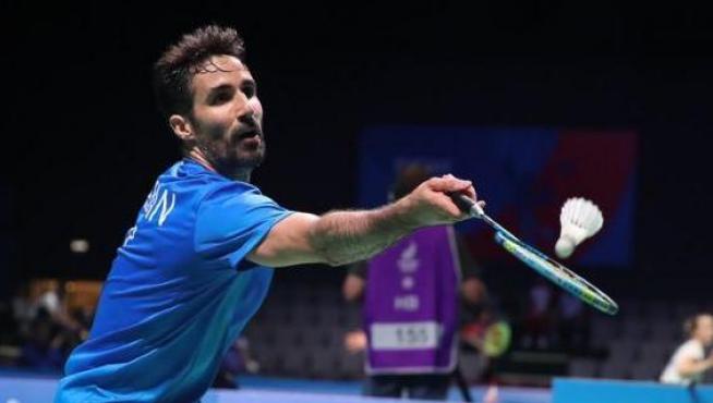 Pablo Abián, en acción en los Juegos Europeos de Minsk.