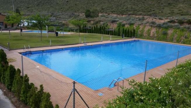 Piscinas del barrio de Miralsot, en Fraga.