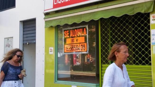 Una imagen de la juguetería Trenexpreso, en la calle de Fernando el Católico de Zaragoza.