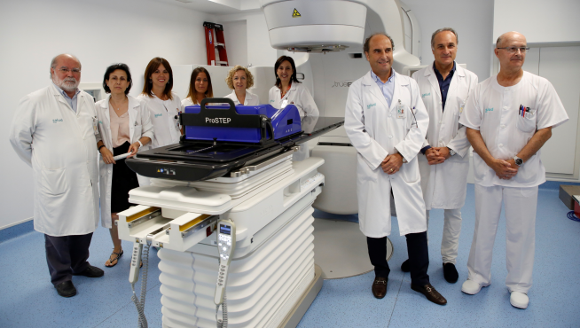 Imagen del nuevo acelerador del hospital Clínico de Zaragoza.