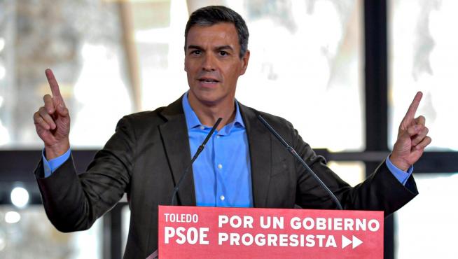 Pedro Sánchez, este sábado en Toledo