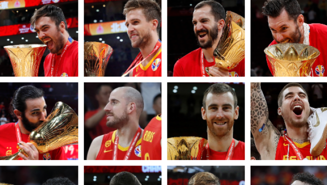 Los jugadores de la selección española de baloncesto, uno a uno