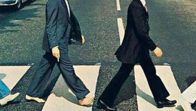 La icónica portada Abbey Road