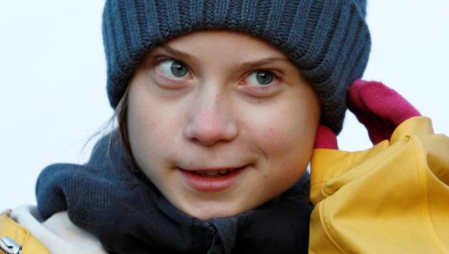 Climate change activist Greta Thunberg attends a Fridays for Future protest in Turin, Italy December 13, 2019. REUTERS/Guglielmo Mangiapane [[[REUTERS VOCENTO]]] CLIMATE-CHANGE/GRETA-ITALY