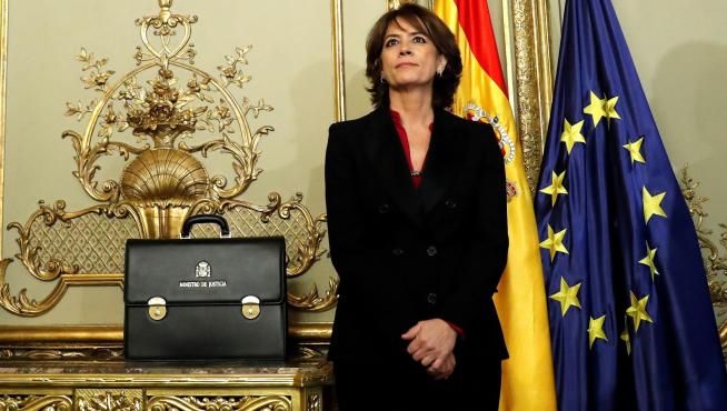 Dolores Delgado, ya exministra de Justicia y próxima Fiscal General del Estado.