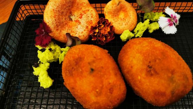 Croquetas en Teruel.