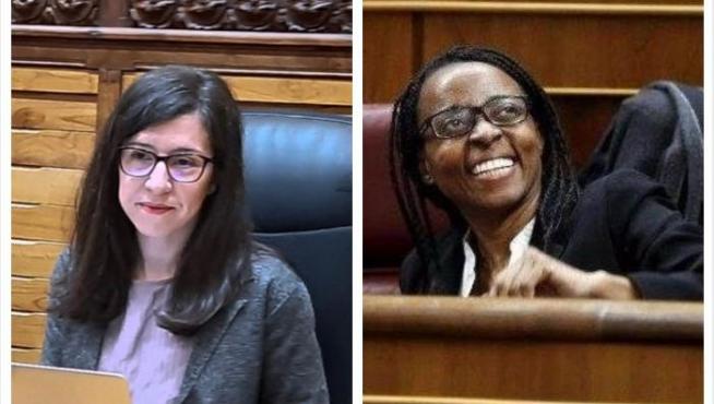Alba González y Rita Bosabo