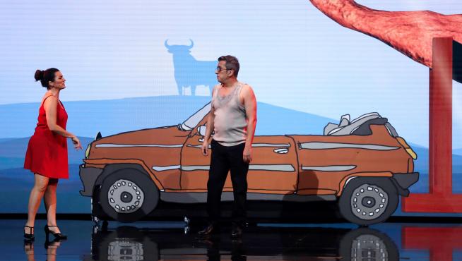 Silvia Abril y Andreu Buenafuente, en el comienzo de la gala.