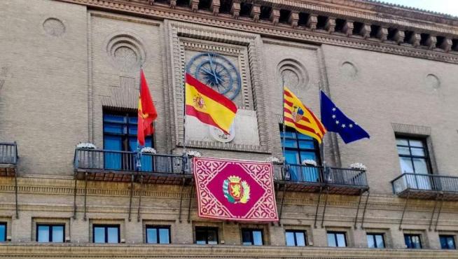 Fachada del Ayuntamiento de Zaragoza