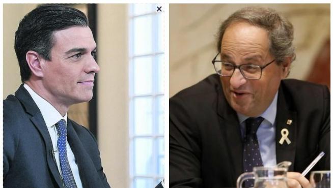 Pedro Sánchez y Quim Torra se reunirán el próximo 6 de febrero.