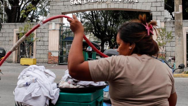 Hospital San Lázaro de Manila, donde se ha producido la primera muerte por coronavirus fuera de China.