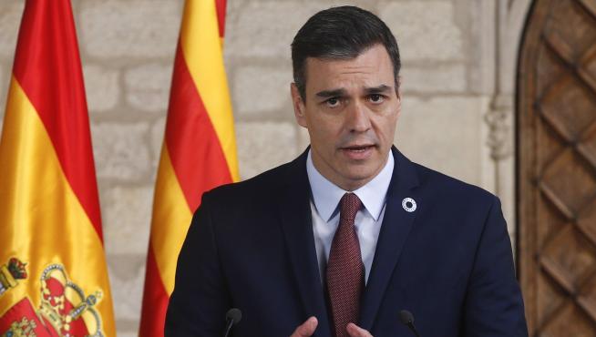 El presidente del Gobierno, Pedro Sánchez