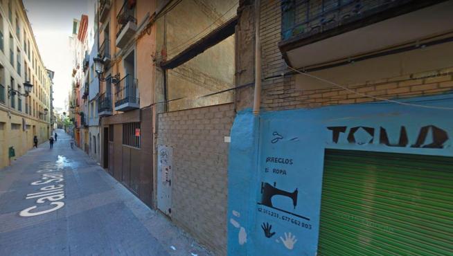 Imagen del número 92 de la calle Boggiero de Zaragoza.